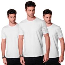 Kit 3 Camisetas Masculina Básica Premium