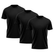 Kit 3 Camisetas Masculina Dry Fit Proteção Solar UV Térmica Academia Treino Caminhada Esporte Camisa Praia