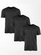 Kit 3 Camisetas Masculinas Básicas Lisa Algodão 30.1 Premium