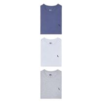 Kit 3 Camisetas Pica Pau Bordado Gota Reserva Kit 3 Camisetas Pica Pau Bordado Gota Reserva