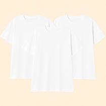 Kit 3 Camisetas Plus Size Lisa Básica Tamanho Grande Masculina Algodão G1 G2 G3 Qualidade Premium Di