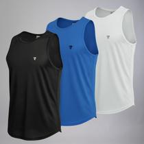 Kit 3 Camisetas Regatas Masculina Lisa Básica Academia Verão Kit 3 Camisetas Regatas Masculina Lisa Básica Academia Verão
