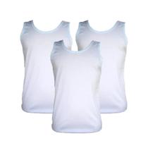 Kit 3 Camisetas Regatas TFM Dry Fit Furadinha