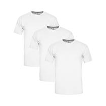 Kit 3 Camisetas Slim Fit Masculinas Básicas Algodão Premium
