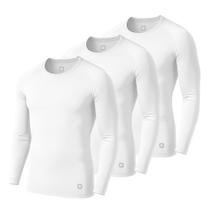 Kit 3 Camisetas Térmicas Masculina Segunda Pele Camisa Uv50+