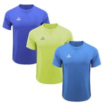 Kit 3 Camisetas Topper Faster Masculina