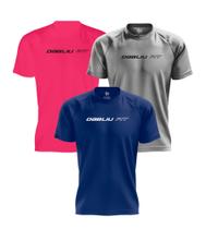 Kit 3 Camisetas Treino Dryfit Basic Prot Uv+35 Dabliu Fit