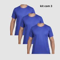 Kit 3 Camisetas Unisex Dry Fit Corrida Leve