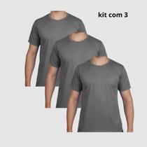 Kit 3 Camisetas Unisex Dry Fit Corrida Leve Para Treinos