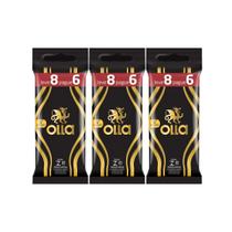 Kit 3 Camisinhas Preservativo Lubrificado Olla 8 Unidades