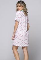 Kit 3 Camisolas Maternidade Vekyo Com Botão Na Frente Manga Curta