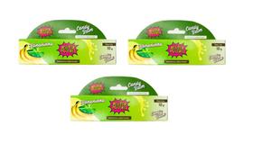 Kit 3 Candy Balm Bananinha Hidratante Labial - Super Poderes