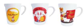 Kit 3 Canecas De Porcelana Feliz Páscoa Coelho 250 Ml Kit 3 Canecas De Porcelana Feliz Páscoa Coelho 250 Ml