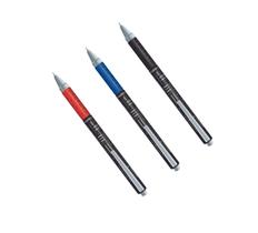 Kit 3 Caneta Cis Electra 0.7mm Azul Preta Vermelha