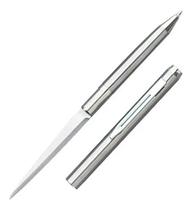 Kit 3 Caneta Faca 2 em 1 Lâmina Oculta Abridor cartas