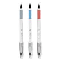 Kit 3 Caneta MINUS 0.4mm Cis Cor: Azul, Preta Vermelha Kit 3 Caneta MINUS 0.4mm Cis Cor: Azul, Preta Vermelha