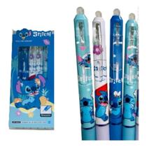 Kit 3 Canetas de Gel Apagável Lilo Stitch Kawai Escreve E Apaga SORTIDAS Kit 3 Canetas de Gel Apagável Lilo Stitch Kawai Escreve E Apaga SORTIDAS