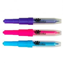 Kit 3 canetinhas criativas para cães banho e tosa Tchuska