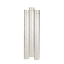 Kit 3 Cano Chaminé Galvanizado 120mmx1m + 1 Chapéu Fixo