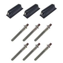 Kit 3 Canoas Caixa Preta 18.3 + 6 Parafusos 45Mm X 6Mm Kit 3 Canoas Caixa Preta 18.3 + 6 Parafusos 45Mm X 6Mm