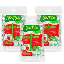 Kit 3 Canudo Grosso Para Milk Shake It'S Bio 300 Un. Kit 3 Canudo Grosso Para Milk Shake It'S Bio 300 Un.