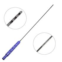 Kit 3 Cânula Descartável 4mm x 300mm Ponta 3 Furos Duplo Uso Tamanho:4mm x 300mm