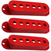 Kit 3 Capa Captador STRATO Single G352 Vermelho