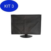Kit 3 Capa Compatível Para Modelo Smart Tv Tcl 32 - Viag Capas