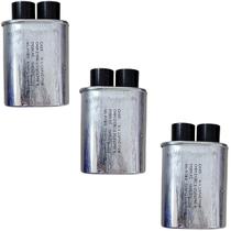 Kit 3 Capacitor Microondas Compatível com Brastemp Consul 0.90uf Polo 5mm Kit 3 Capacitor Microondas Compatível com Brastemp Consul 0.90uf Polo 5mm