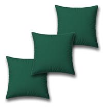 Kit 3 Capas Almofada Veludo Suede Decorativa 45x45 Verde Kit 3 Capas Almofada Veludo Suede Decorativa 45x45 Verde