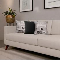 Kit 3 Capas de Almofada Ziper 42 x 42 Cor:05 Kit 3 Capas de Almofada Ziper 42 x 42 Cor:05
