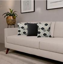 Kit 3 Capas de Almofada Ziper 42 x 42 Cor:06 Kit 3 Capas de Almofada Ziper 42 x 42 Cor:06