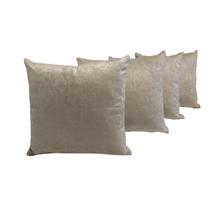 Kit 3 Capas De Almofadas Decorativas Suede Lisas 60x60 Tamanho Grande