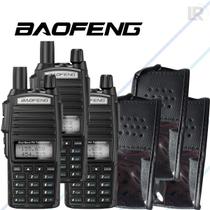 Kit 3 Capas Em Couro Para Rádio Comunicador Baofeng UV-82 Kit 3 Capas Em Couro Para Rádio Comunicador Baofeng UV-82