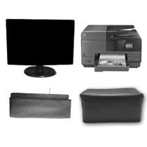 Kit 3 capas Monitor 20 Teclado Impressora 8620 UV Impermeável