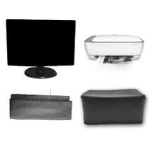 Kit 3 Capas Monitor 20 Teclado impressora O3636 UV Impermeável