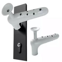 Kit 3 Capas Protetora De Maçanetas Para Portas Antirisco Para Paredes Com Ventosa Kit 3 Capas Protetora De Maçanetas Para Portas Antirisco Para Paredes Com Ventosa