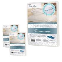 KIT 3 Capas Protetora Impermeável de Travesseiro Sleep Dry
