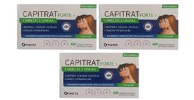 Kit 3 Capitrat Nutrição Capilar 60 Capsulas - Hertz