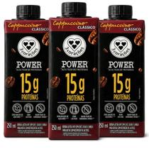 Kit 3 Cappuccino 3 Corações Power 250ml Café Cacau Canela Sem Açúcar Adicionado Kit 3 Cappuccino 3 Corações Power 250ml Café Cacau Canela Sem Açúcar Adicionado