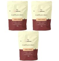 Kit 3 Cappuccino Cremoso em Pó Baunilha Zero My Dream 160g