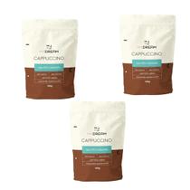 Kit 3 Cappuccino Salted Caramel Sem Lactose E Açúcar My Dream 480g