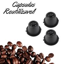 Kit 3 capsulas de cafe reutilizavel compativel com nespresso
