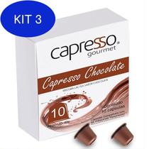 Kit 3 Cápsulas Hot Chocolate - 10 Cápsulas - (Padrão Nespresso) - Capresso