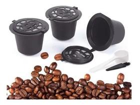 Kit 3 Cápsulas Nespresso Reutilizável + Dosador - groto store