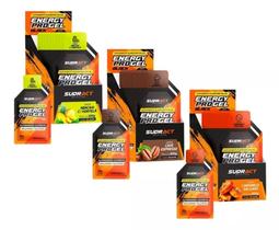 kIT 3 CARBO GEL ENERGY PRO BLACK SUDRACT CARAMELO SALGADO +ABACAXI+CAFE EXPRESSO