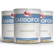 Kit 3 Carbofor Vitafor Módulo de Carboidratos 400g