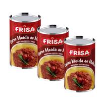 Kit 3 Carne Moida Bovina Ao Molho 420g Frisa