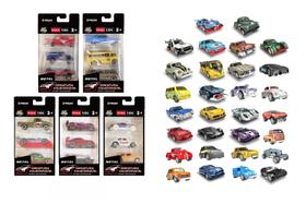 Kit 3 Carrinho Miniatura De Ferro Colecionável Toyking Kit 3 Carrinho Miniatura De Ferro Colecionável Toyking