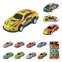 Kit 3 Carrinho Miniatura Pullback Fricção Metal 1 por 43 Cks